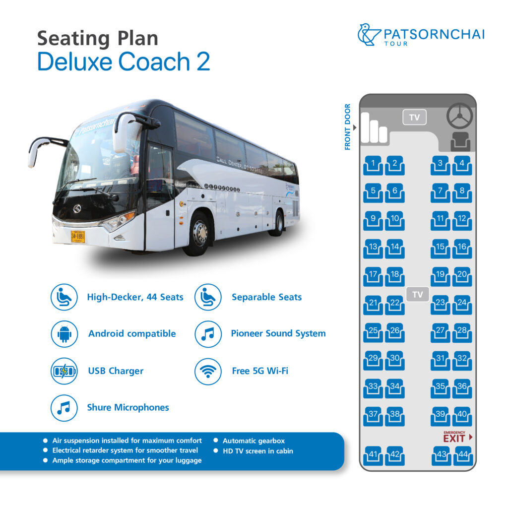 Deluxe Coach 2, 44 seats