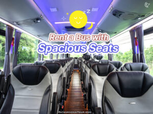 Rent a Bus with Spacious Seats