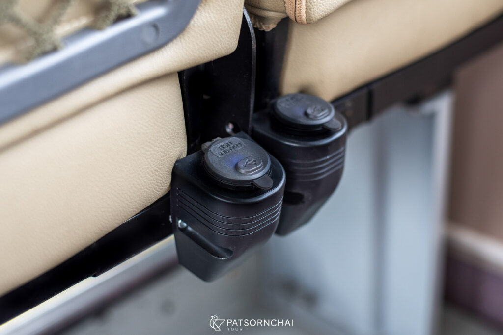 The New Plan S - ช่องชาร์จมือถือ USB | Patsornchai Tour รถบัสเช่าสุราษฎร์ธานี