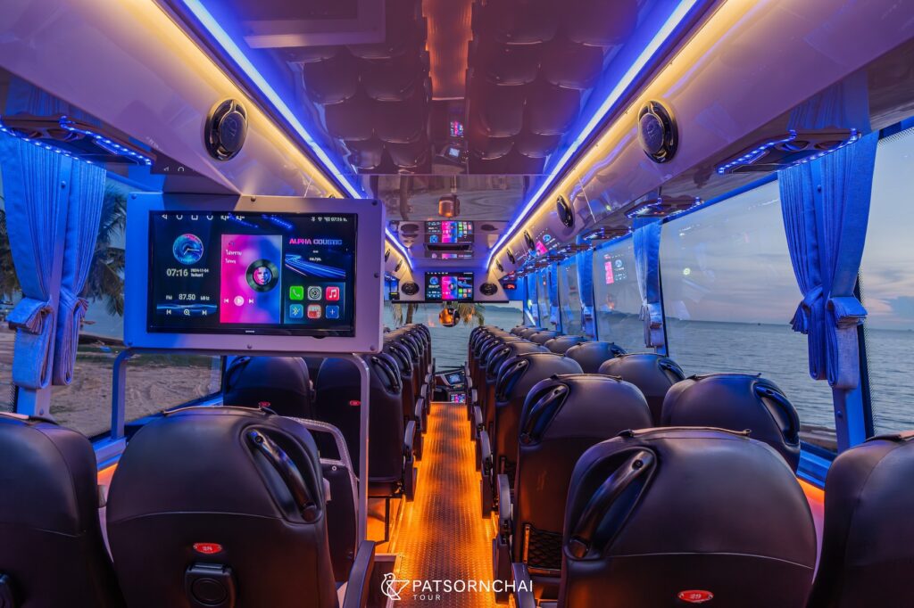 รถบัสเช่า Hino Patsornchai Version 2 | Patsornchai Tour เช่ารถบัส,เช่ารถทัวร์,รถรับส่งพนักงาน,รถบัสเช่า,รถมินิบัส ภัสสรชัยทัวร์