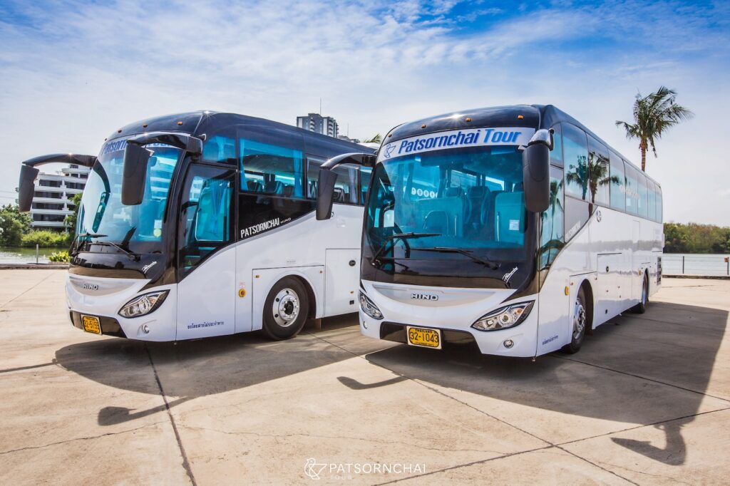 เช่ารถบัส 40 ที่นั่ง เช่ารถทัวร์ รถรับส่งพนักงาน | Patsornchai Tour เช่ารถบัส